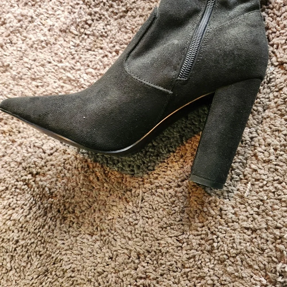 Guess Black Over the Knee Boots